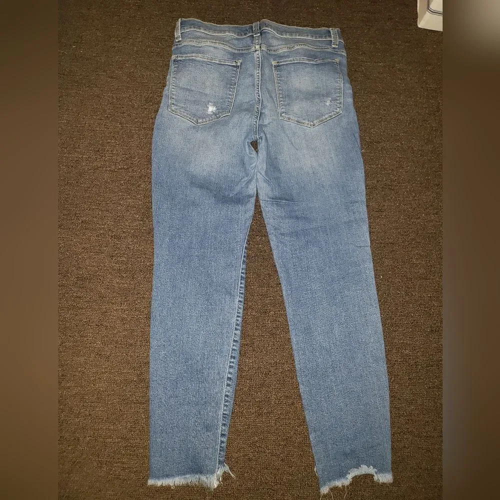 Fashion Nova Distressed Jeans Sz 13 - Picture 3 of 3